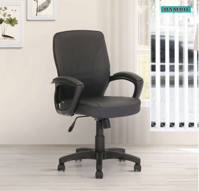 Cygen Low Back Chair Leatherette - Black